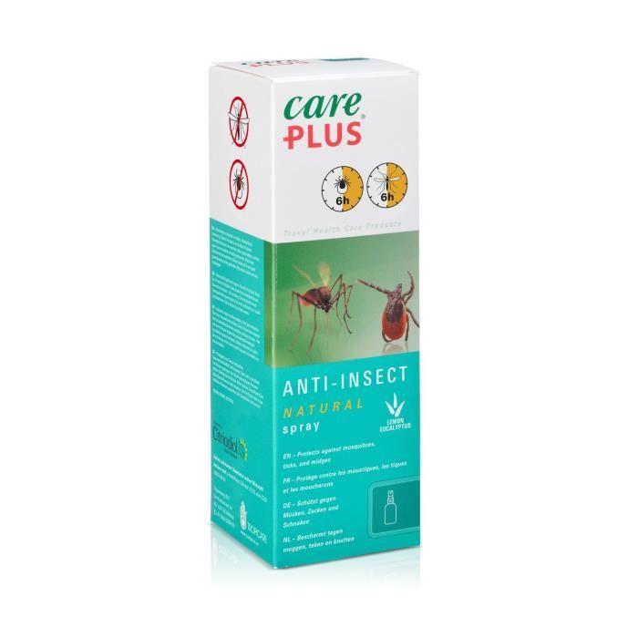 Spray Anti-Insecte - Care Plus - 32623 - Citriodiol 100 ml - Naturel - Efficace