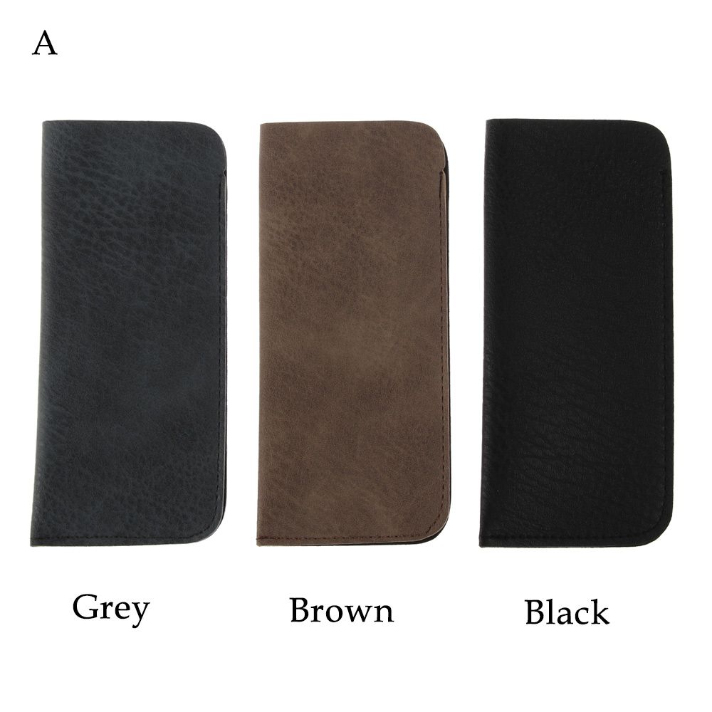Portable Soft PU Leather Reading Glasses Pouch Glasses Case Eyeglasses Sleeve Eyewear Protector