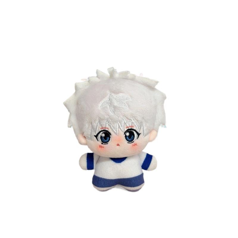 Аниме HUNTER Плюшевые Куклы Подвеска Мягкая Киллуа Золдик Набитая Кукла Брелок Хисока Плюшевые Игрушки Фан Игрушки Дети Рождественский Подарок Украшение 10cm