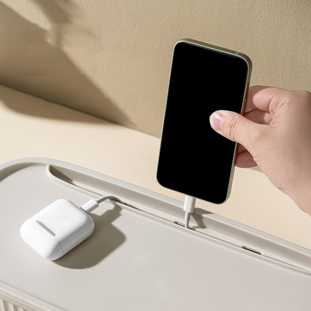 Keep Tidy Stripe Wire Cable Storage Case Plastic Cable Storage Box  Desktop
