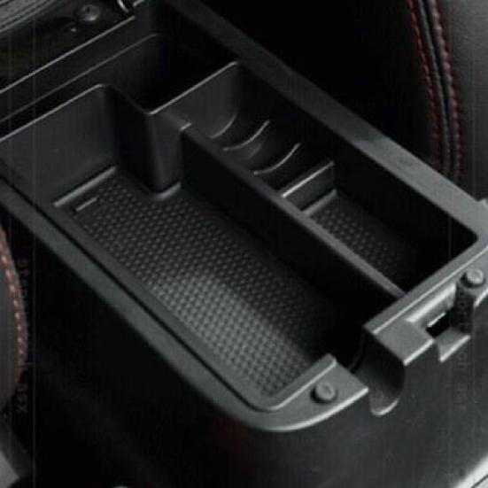 Armrest Storage Box Anti-skid Matched ABS Matte Storage Glove for Mitsubishi Outlander Sport ASX RVR 2010+