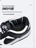 Men's AJ1 Low-Top Black & White Panda Dunk Skate Shoes and Women's Air Force One Sneakers