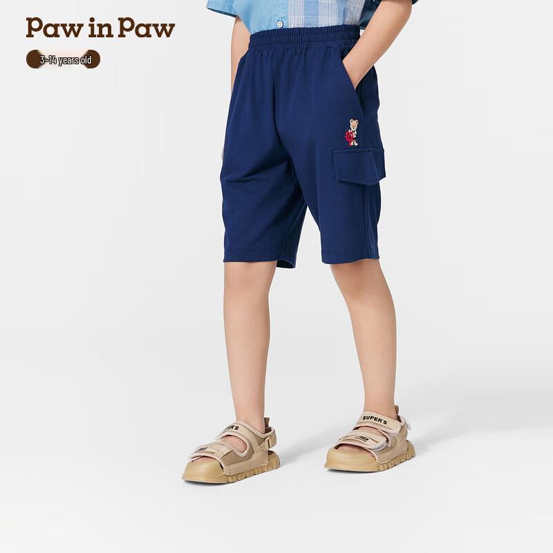 PawinPaw Boys  Cartoon Bear Casual Shorts 110