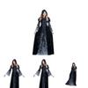 Enchanting Halloween Vampire Long Dress For Witches Perfect For Role-playing Events