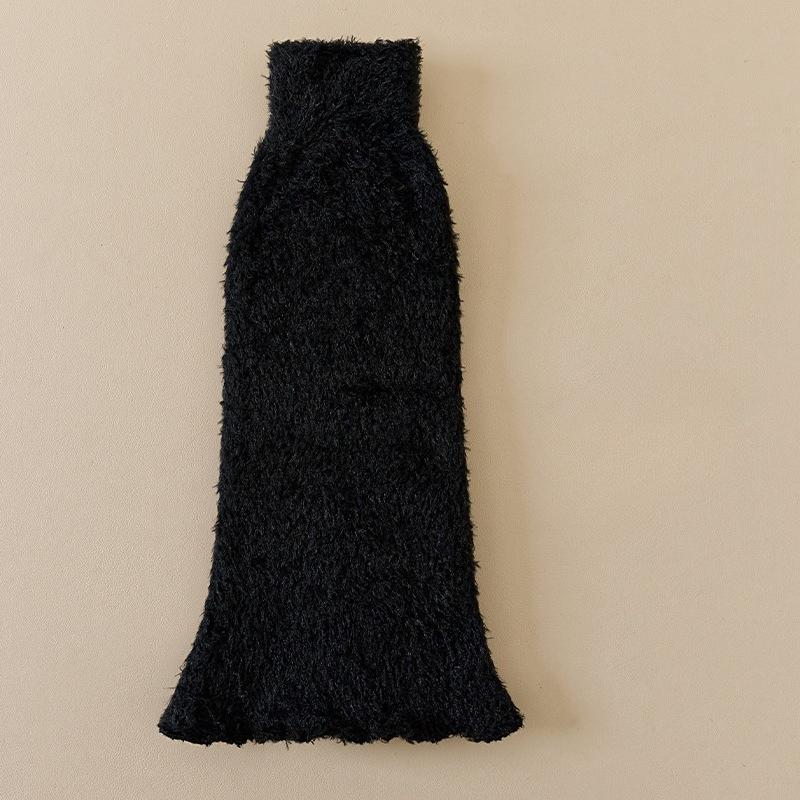 Coral Fleece Pile-up Stocking - Women's Fall/winter Thick Fleece Warm-up Long Leg Sock Set That Doesn't Slip Off