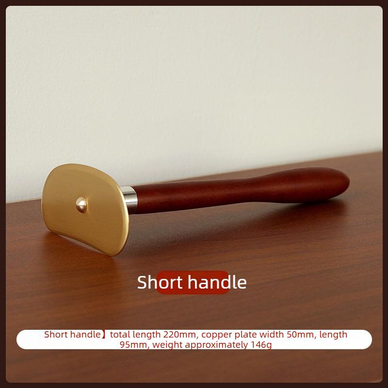 New Pure Copper Gua Sha Tool Ergonomic Scraping Board Easy Self Gua Sha On Back Neck Shoulder Full Body Muscle Relaxation Health