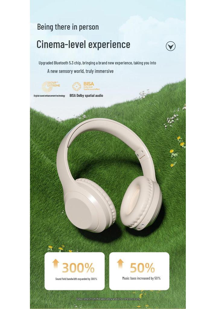 New Arrival Bluetooth Wireless Noise-Cancelling Headphones - Sports, Gaming, Long Battery Life
