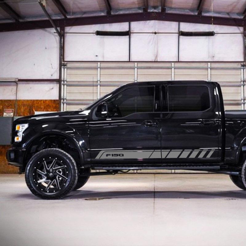 F150 Body Waistline Decals: Scratch Cover & Personality Car Door Stickers