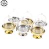 Clear Mini Candy Dessert Holder Cupcake Display Stand Tray Wedding Plastic Gift Box For Guest Birthday Party Decor Baby Shower