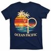 Tricou de Surf OP Ocean Pacific, Tricou de Surf Vintage anii '80, Grafică cu Logo Retro