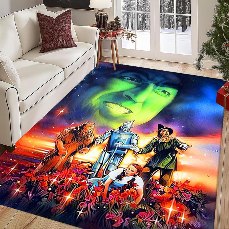 Fantasy Adventure Journey carpet printing Suitable for all seasons Doormat Christmas gifts Dormitory decoration