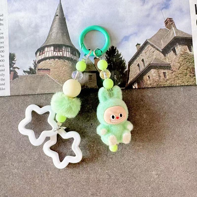 

Рождественский Лабубу Каваий Частицы Брелок Сумка Шарм для Мобильного Телефона Брелок Рождественский Подарок
