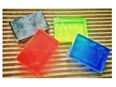 Sunsolit Skin Peel Bar for Salon 4 Types of Mini Genuine Product Exfoliating Ingredients and Tea Peeling 15g X 4 Set of 4 Types Soaps, (containing