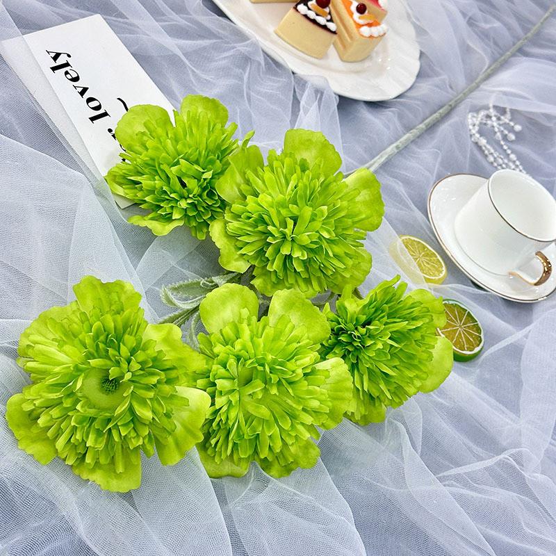 Flower Artificial Gaillardia Aristata Wedding Hotel Restaurant Decoration Room