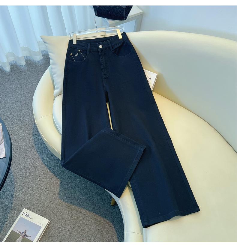 Women's 2026 High-Waisted Stylish Slimming Pants - Versatile Narrow, Wide, or Straight-Leg for Spring/Autumn