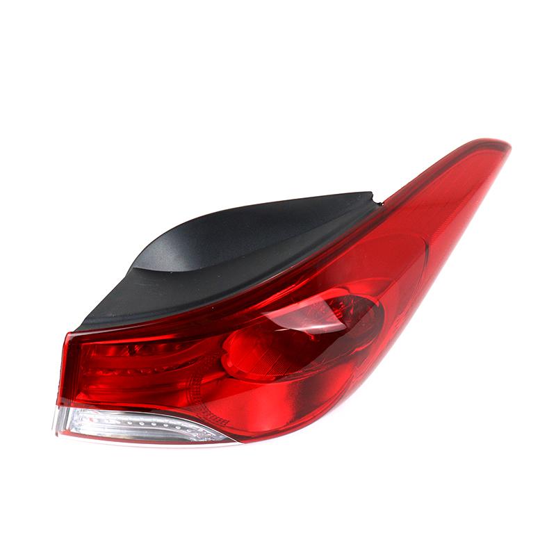 For Hyundai Elantra 2012 2013 2014 2015 Rear Tail Light Turn Signal Light Fog Lamp Housing Without Bulb 92401-3X010  92402-3X010