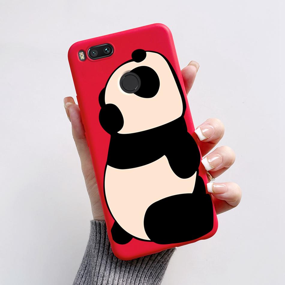 For Xiaomi Mi A1 Case Xiaomi Mi 5x Cute Bear Cartoon Frog Soft Silicone TPU Phone Back Cover Bumper For Xiaomi MiA1 Mi5X Fundas