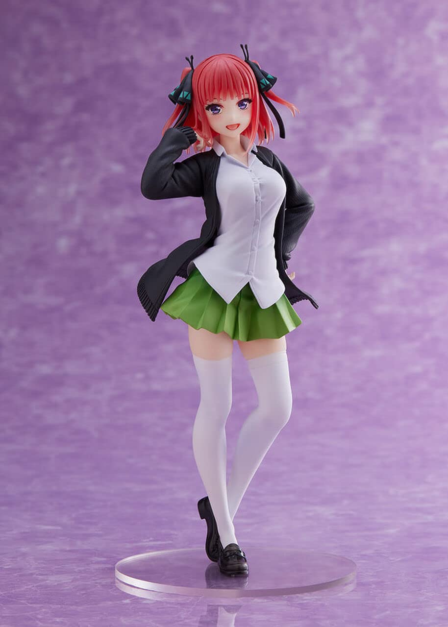 Taito Quintessential Coreful Figure Nakano Nino School Uniform Renewal Quintuplets2 Ver.