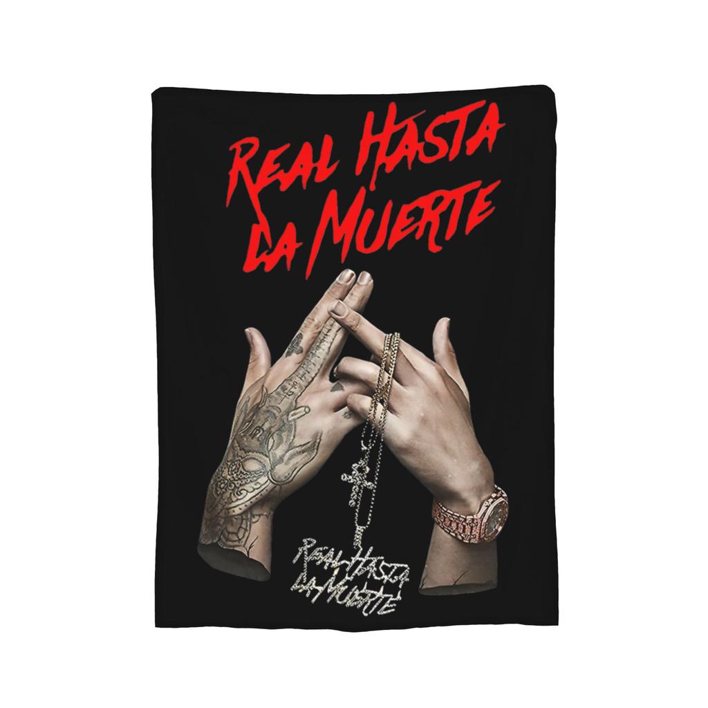 Anuel AA Rapper Hip Hop Singer Blanket Fleece  Winter  Breathable Lightweight Thin Throw Blankets for Bedding Couch Bedspread