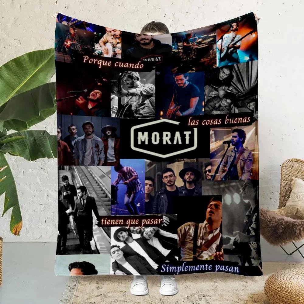 Morat Music Band Printed Blanket Picnic Blankets Warm Blanket Soft and Comfortable Blanket Home Travel Birthday Gift