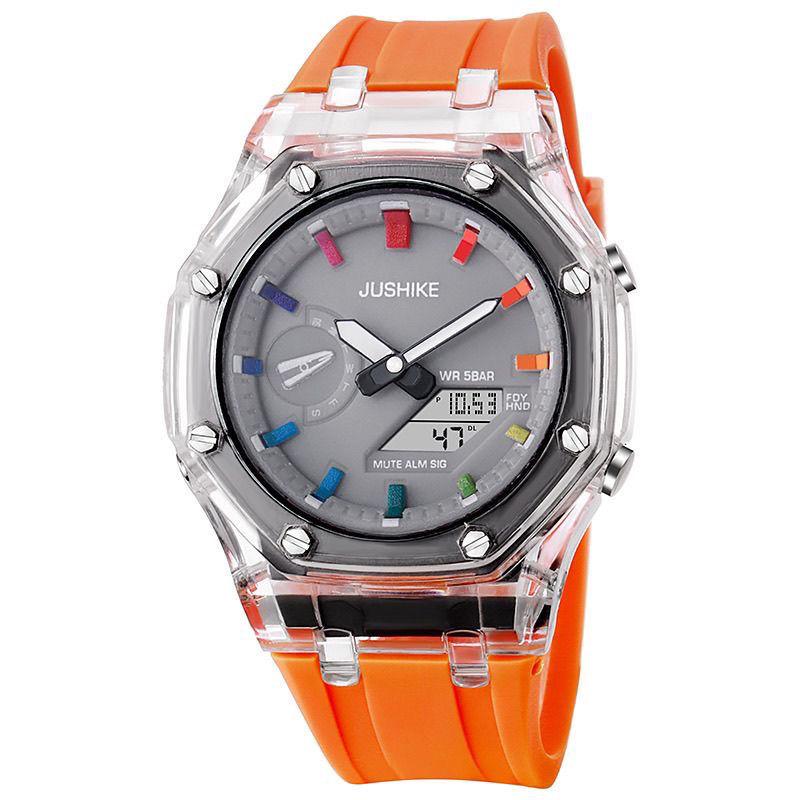 Men's Watch Student Electronic Watch Multi functional Sports Waterproof Night Glow Electronic Watch