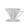 Clear Plastic Pour-Over Coffee Filter Conical Drip Pot