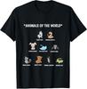 Animals Of The World Funny T-Shirt