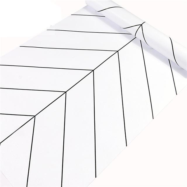 

Golden Stripe Wall Cover Home Ornament Self Adhesive Wall Cover Furniture Renovation Waterproof Geometry Peel And Stick Stickers X 1mx45cm