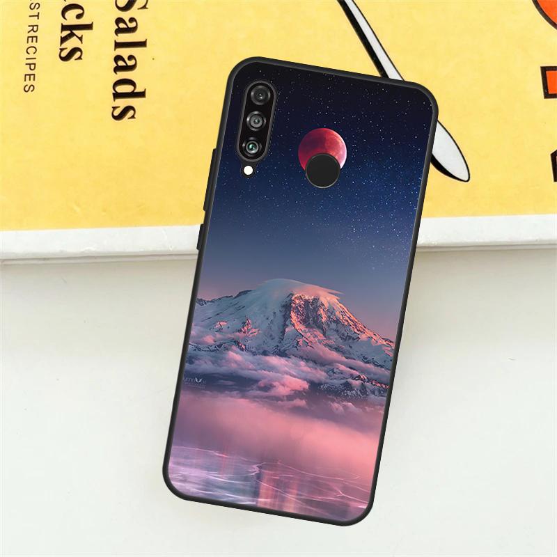 Moon Stars Space For Huawei Nova 9 10 SE 7i 8i 11i 12i 12s Y73 Y72 Y61 Y91 Y90 Y70 P30 P40 Lite Y60 Pro Case
