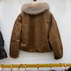 Winter Haining new removable fox fur collar Parker down jacket women's fashion trend warm jacket