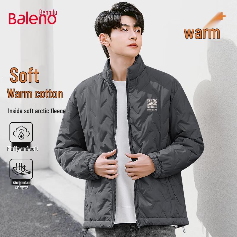

Baleno Men s Winter Fleece Lined Waterproof Jacket 2XL