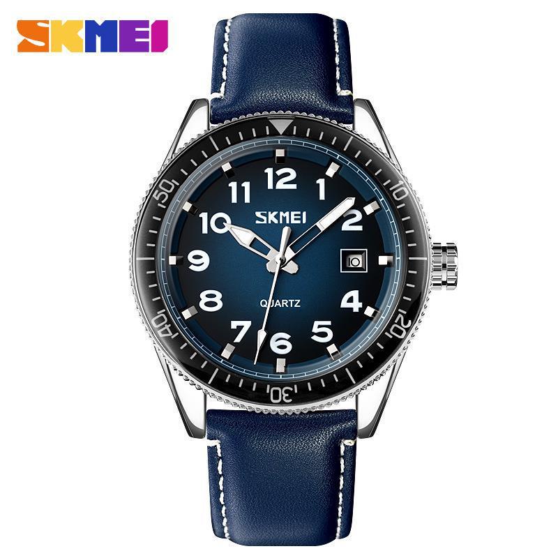 Shikemei Men s Stainless Steel Waterproof Quartz Business Watch