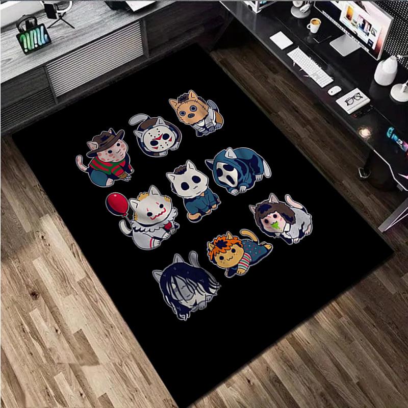 Horror Characters Home Decorative Rugs Office Carpets Room Mats Computer Chair Rug Festival Gifts