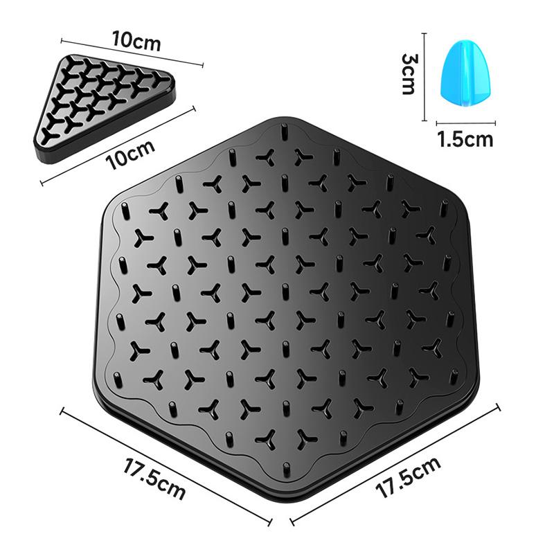 Geometrie-Kette, Dreieck, Schach, Puzzlespiel, Spielzeug, Brettspiel, logisches Denken, Gummibandspiel, Party, Familie, interaktives Kampfset