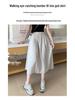 Women's Retro Pleated Mid-Length Skirt - Summer/Autumn Yamamoto Style
