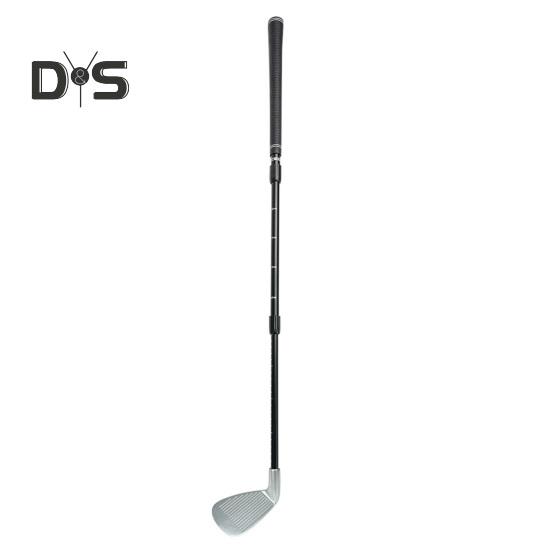 Tijă telescopică de tăiere reglabilă pentru club de golf, ax din aliaj de aluminiu, stânga și dreapta, cu echipament de golf la scară clară