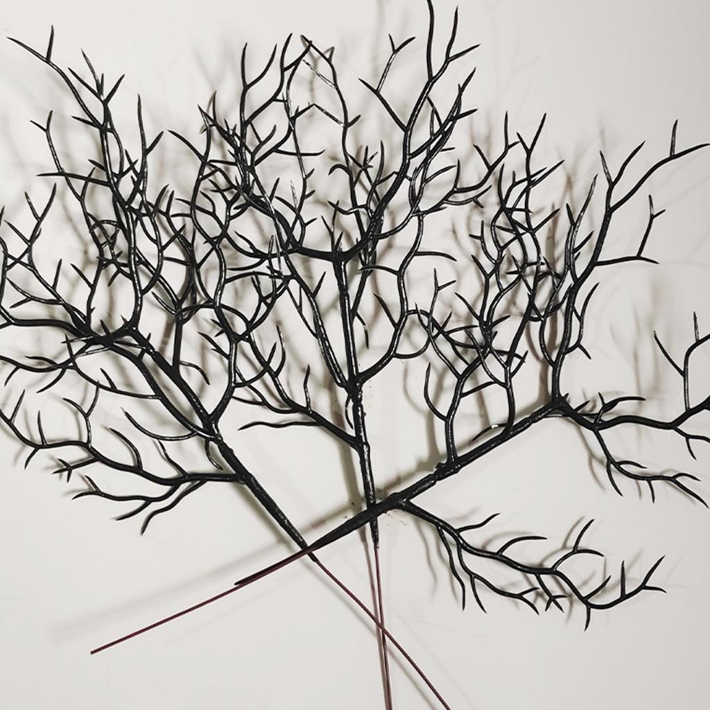 10pcs Simulation Of Dead Plant Branches Accessories Halloween Dead Branches Scene Layout Flower Arrangement Ornaments