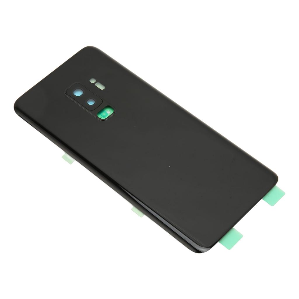 Glass Battery Back Cover Replacement Rear Door Panel with Pre Installed Camera Lens Adhesive for Gal