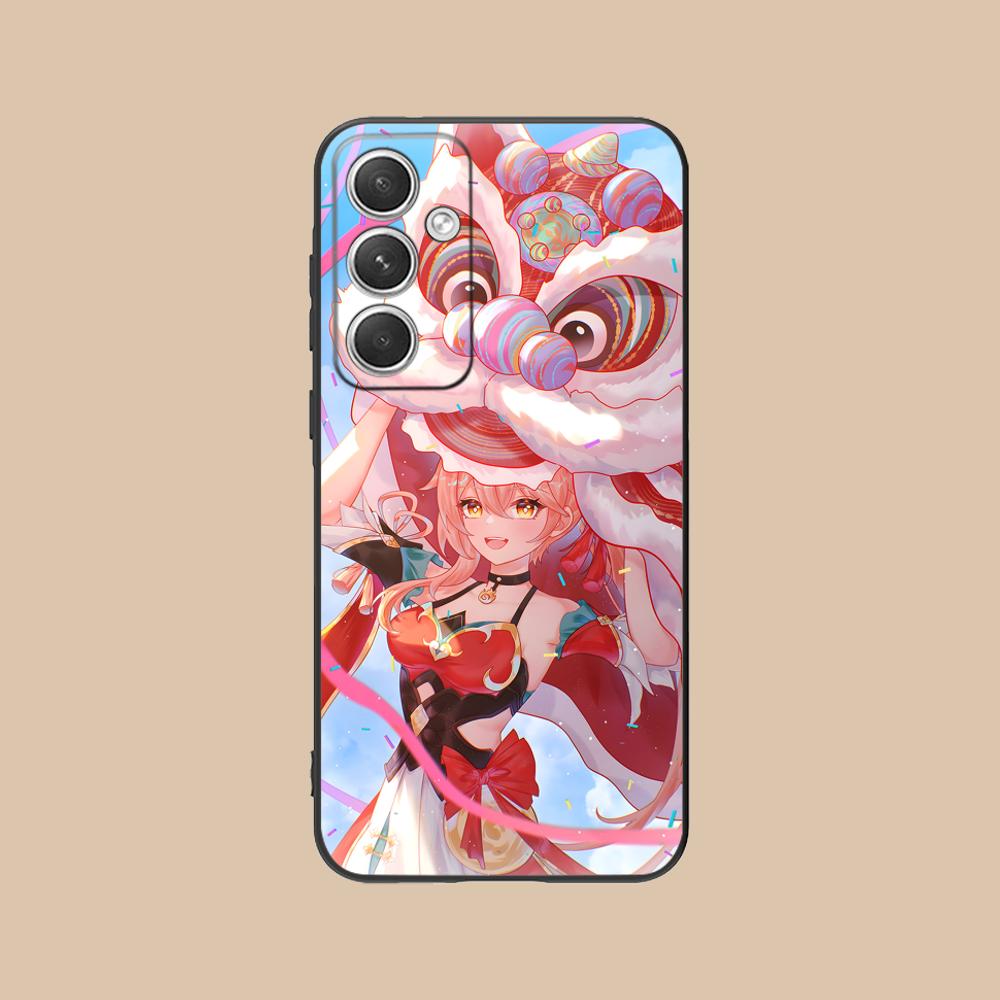 

HSR Guinaifen Matte TPU Mobile Phone Case for Samsung Galaxy S26 S25 S24 S23 S22 S21 S20 Note20 Plus FE Ultra Colorful Cover Galaxy Note20