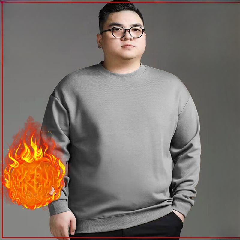 

Вовна Жир Великий Розмір 8XL Чоловічий Светр Круглої Горловини Товстої В язки Великий Живіт Вільний Великий Розмір Товстий Светр 6XL сірий