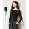 Si Shui Nian Hua Women's Elegant Long-Sleeve Sweater