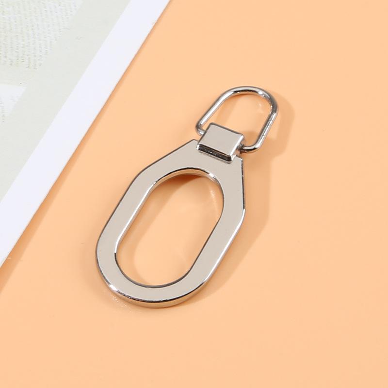 5pcs Zipper head repair accessories removable universal pull lock head drop clothes schoolbag backpack zipper buckle pull piece