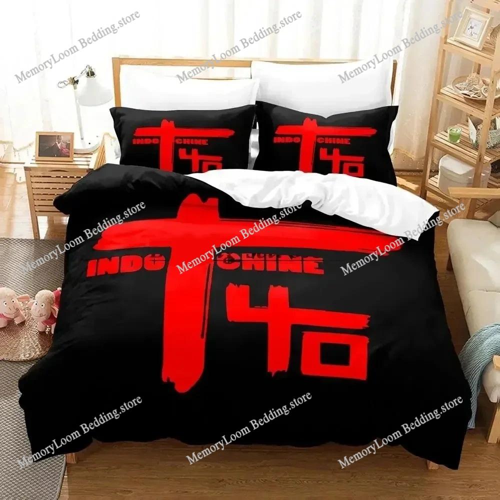 Indochine Chic Bedding Set Duvet Cover 3D Fashion Bedding Design King Queen Duvet Cover Double Bed Soft Cozy Set Home Textile