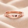Titanium steel ring, niche and high-end, light luxury, non-fading, cross-border Instagram-style Foever Love