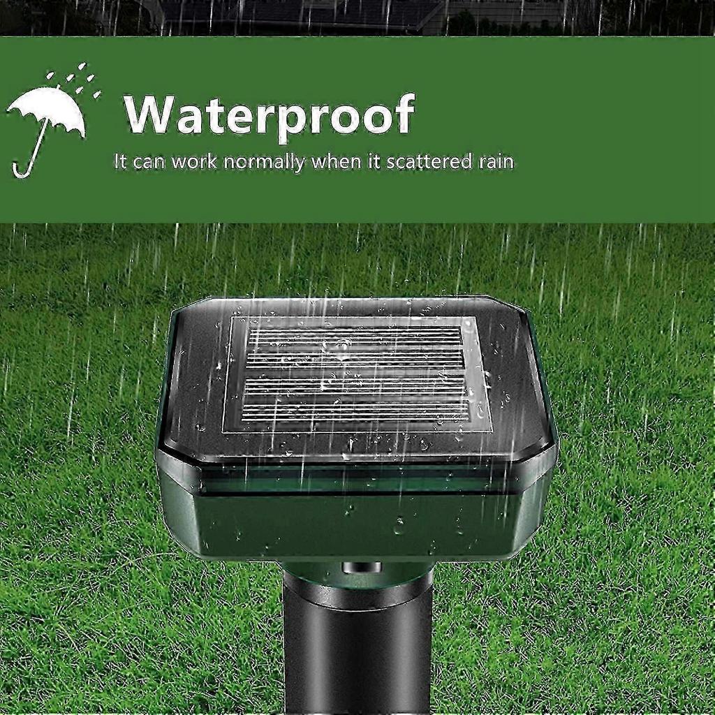 Solar Snake Repellent For Outdoors,snake Repeller Ultrasonic Solar,snake Away Repellent For Outdoors