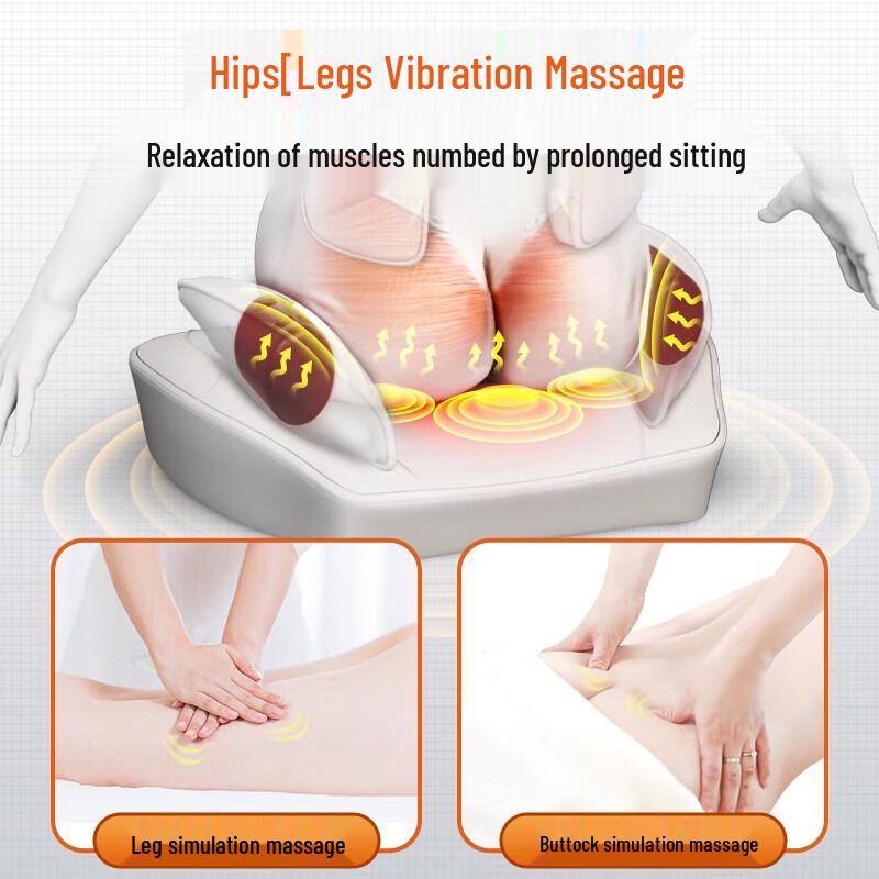 AUX Neck, Shoulder and Back Massage Cushion