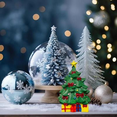 Cute Little Christmas Tree Ornaments, Warm Embellishments On the Tabletop, Home Decorations, Add To the Festive Atmosphere