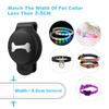 Airtag Dog Collar Holder Silicone Pet Collar Case for Airtags Anti-Lost Air Tag Cover Compatible with Dog Collars