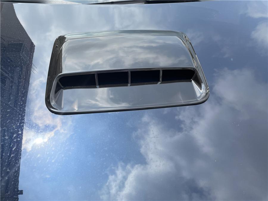 3Pcs Glossy Black ABS Car Air Flow Intake Hood Scoop Vent Bonnet Cover Universal