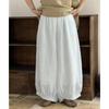 Fall Slacks Women Patchwork Lace Solid Color Loose Simple Harem Ankle-length Pants